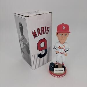 Roger Maris Bobblehead MLB St. Louis Cardinals New York Yankees NIB SGA Baseball